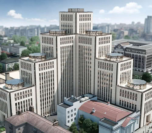 Культурний центр «Менора», об'єкт із матеріалами від Гібар