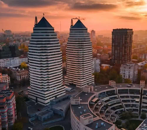 ЖК «Вежі» у Дніпрі, об'єкт із поставками Гібар